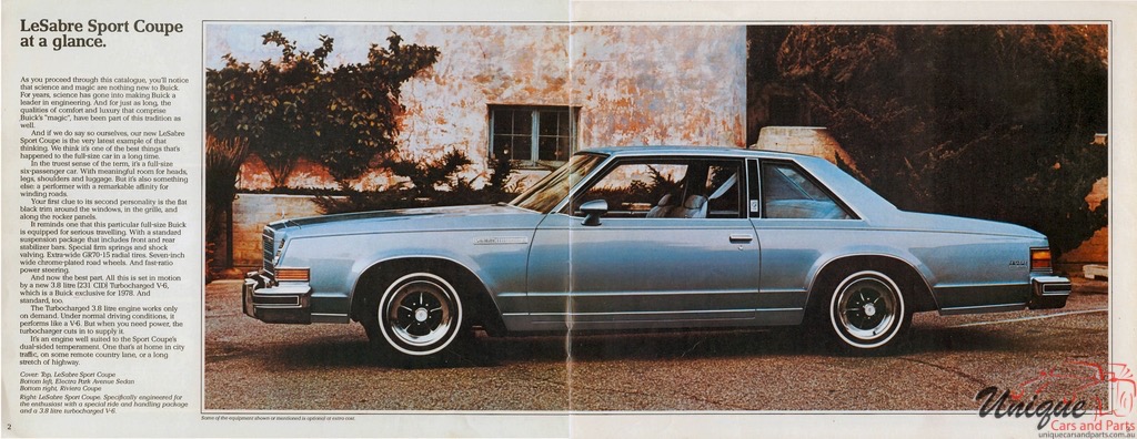 1978 Buick Full-Size Models Brochure Page 8